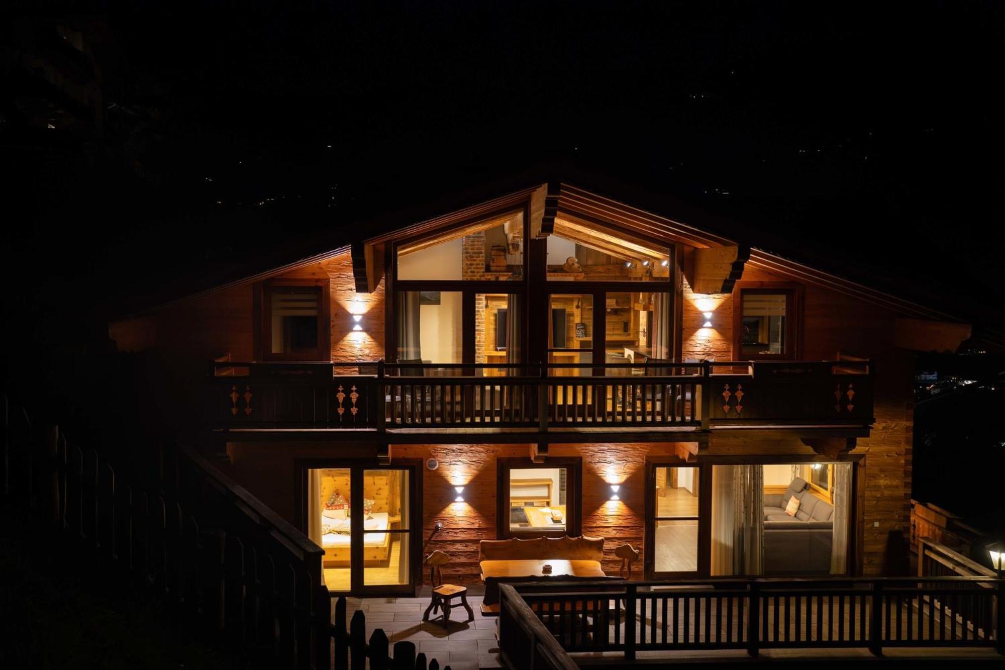 Alpen Chalet Wohnung "Martha" Zellberg Exterior foto