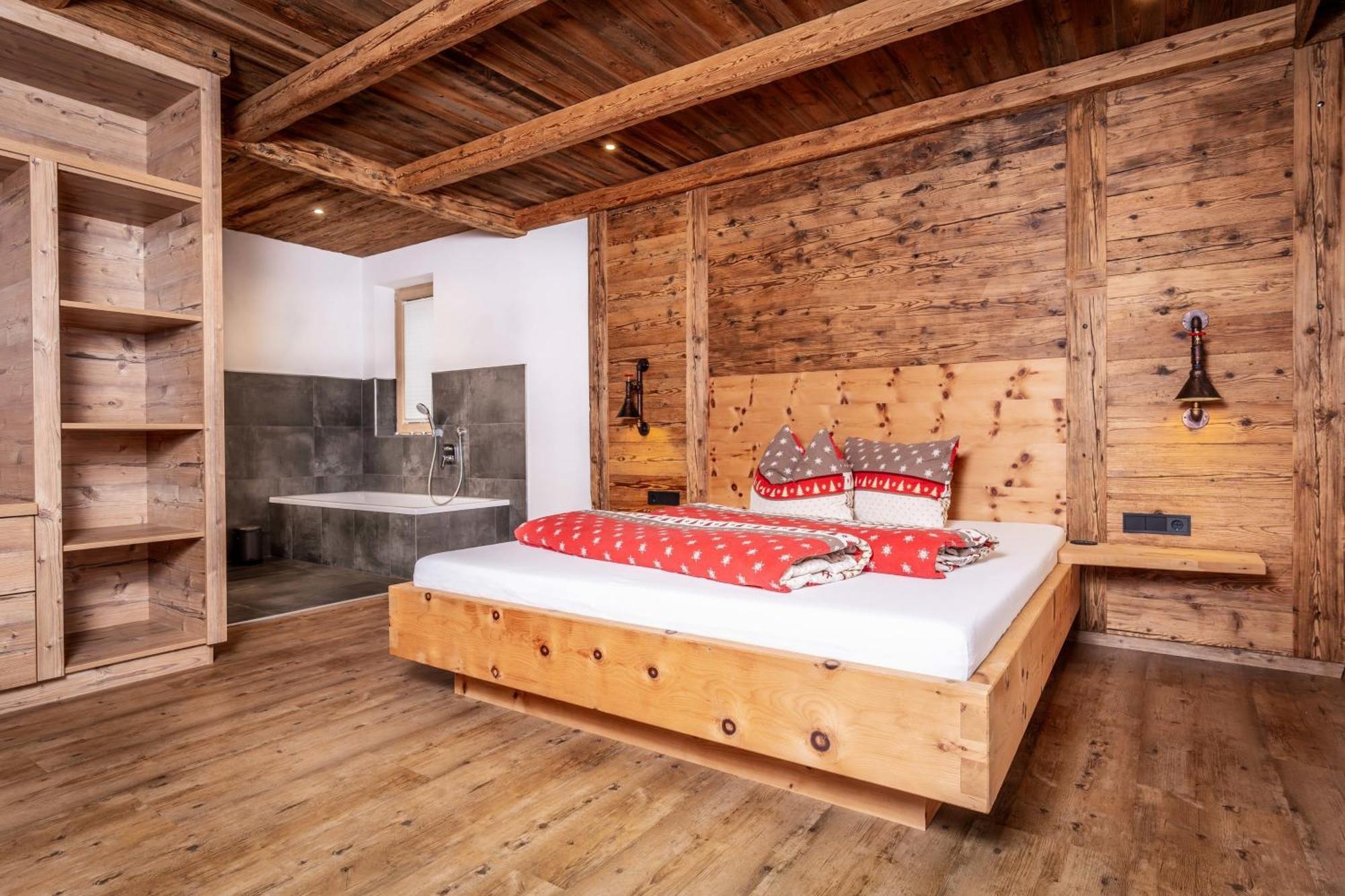 Alpen Chalet Wohnung "Martha" Zellberg Exterior foto